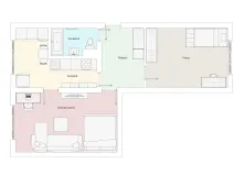 Prodej bytu 2+1, Plzeň, Dlouhá, 62 m2