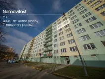 Prodej bytu 2+1, České Budějovice - České Budějovice 3, Plzeňská, 49 m2