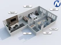 Prodej bytu 2+1, Volary, Sídl. Míru, 65 m2