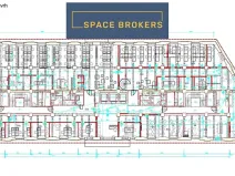 Pronájem kanceláře, Praha - Holešovice, Jankovcova, 1094 m2