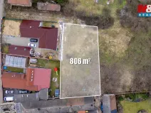 Prodej pozemku pro bydlení, Mělník, Českolipská, 806 m2