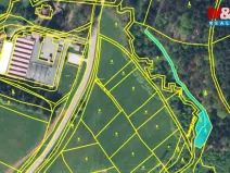 Prodej lesa, Stárkov, 640 m2