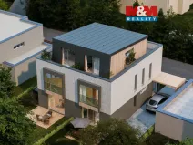 Prodej domu na klíč, Praha - Horní Počernice, Na Bačálkách, 130 m2