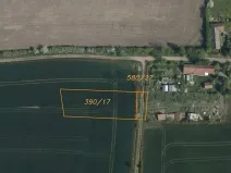 Dražba pole, Nový Bydžov, 1857 m2