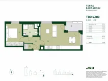 Prodej bytu 2+kk, Praha - Hlubočepy, Silurská, 58 m2