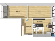 Pronájem bytu 2+1, Plzeň - Skvrňany, Terezie Brzkové, 63 m2