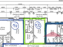 Prodej bytu 1+kk, Dlouhá Ves, 21 m2