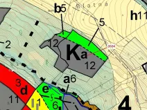 Dražba lesa, Slopné, 8536 m2