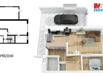 Prodej rodinného domu, Dolní Ředice, 119 m2