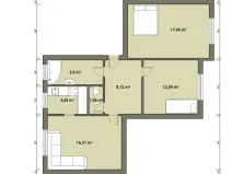 Prodej bytu 3+1, Horní Slavkov, Dlouhá, 65 m2