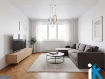 Prodej bytu 3+1, Konice, Sportovní, 64 m2