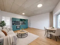 Pronájem bytu 2+kk, Ostrava - Moravská Ostrava, Sadová, 51 m2