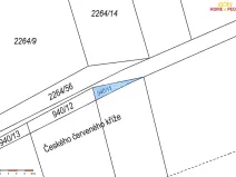 Prodej podílu pozemku, Praha - Lipence, 20 m2