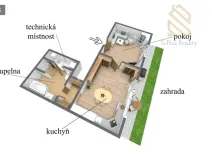 Pronájem bytu 2+kk, Litoměřice - Předměstí, Dykova, 55 m2