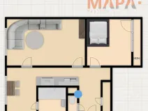 Prodej bytu 2+1, Jirkov, Krušnohorská, 63 m2