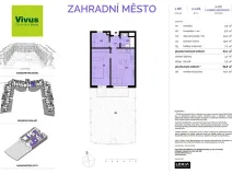 Prodej bytu 2+kk, Praha - Záběhlice, Želivecká, 67 m2