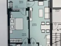 Prodej bytu 2+kk, Burgas, Bulharsko, 54 m2