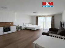 Pronájem bytu 1+kk, Jinočany, Pod Tratí, 39 m2