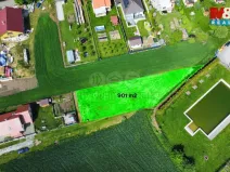 Prodej pozemku pro bydlení, Malhostovice, 901 m2