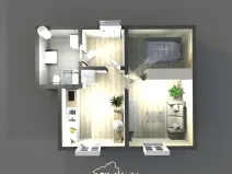 Prodej bytu 1+1, Mšené-lázně, Mládežnická, 41 m2