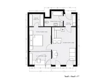 Pronájem bytu 2+kk, Praha - Žižkov, Olšanská, 52 m2