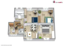 Prodej bytu 4+1, Karlovy Vary - Rybáře, Rohová, 86 m2