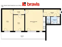 Pronájem bytu 3+kk, Brno, Hlinky, 66 m2