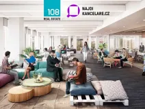 Pronájem kanceláře, Praha - Karlín, Rohanské nábřeží, 3400 m2