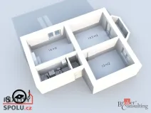 Pronájem bytu 2+1, Ostrava, 49 m2