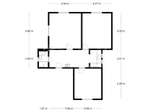 Pronájem bytu 3+1, Praha - Velká Chuchle, V úvoze, 80 m2