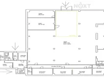 Pronájem skladu, Brno, Hájecká, 722 m2