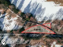 Prodej pozemku pro bydlení, Železná Ruda, 830 m2