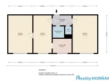 Prodej bytu 3+1, Dražíč, 56 m2