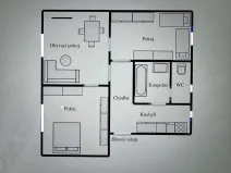 Prodej bytu 2+1, Praha - Krč, Halasova, 55 m2