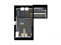 Pronájem bytu 2+kk, Písek, Bořivojova, 35 m2