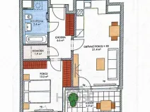 Prodej bytu 2+kk, Praha - Hlubočepy, Hugo Haase, 50 m2