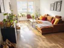 Pronájem bytu 2+kk, Praha - Vysočany, Pod Harfou, 52 m2