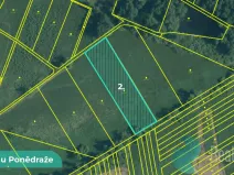 Prodej podílu 1/2 pole, Záblatí, 4195 m2