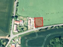 Prodej pozemku pro bydlení, Krásný Dvůr - Chotěbudice, 805 m2