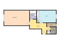 Pronájem bytu 1+1, Praha - Kobylisy, Čimická, 58 m2