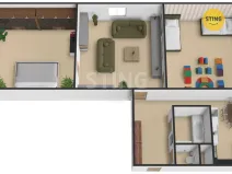 Prodej bytu 3+1, Přerov, Nádražní, 53 m2