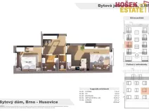 Prodej bytu 2+kk, Brno, Netušilova, 41 m2