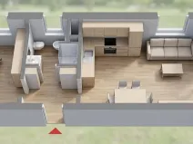 Pronájem bytu 2+kk, Liberec, 47 m2