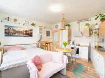 Prodej bytu 1+kk, Ševětín, náměstí Šimona Lomnického, 33 m2