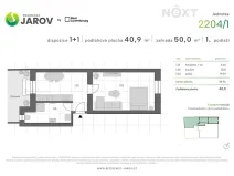 Prodej bytu 1+1, Praha - Žižkov, Na mokřině, 91 m2