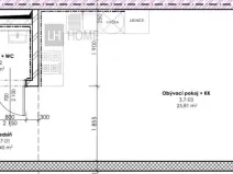 Prodej bytu 1+kk, Brno, Páteřní, 33 m2