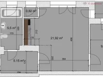 Prodej bytu 2+kk, Brno - Černovice, Zvěřinova, 43 m2