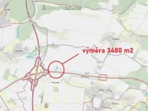 Prodej komerčního pozemku, Hůry, Pod Strání, 3480 m2