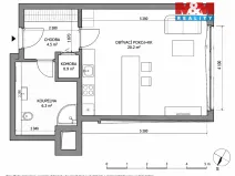 Prodej bytu 1+kk, Praha, Honzíkova, 33 m2