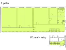 Pronájem kanceláře, Praha - Malešice, Tiskařská, 206 m2